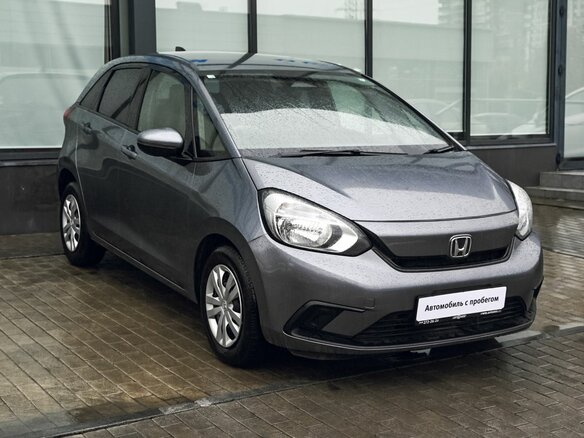 2021 Honda Fit IV, серый, 1275000 рублей - вид 6