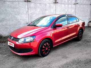 2012 Volkswagen Polo V, красный, 390000 рублей, вид 1