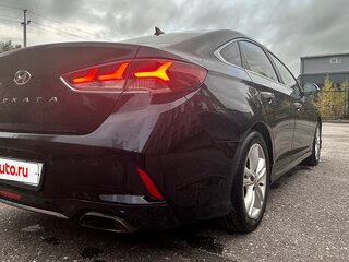 2017 Hyundai Sonata VII (LF) Рестайлинг, чёрный, 1350000 рублей, вид 3