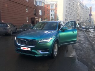 2021 Volvo XC90 B5 II Рестайлинг 1, голубой, 7675000 рублей, вид 3