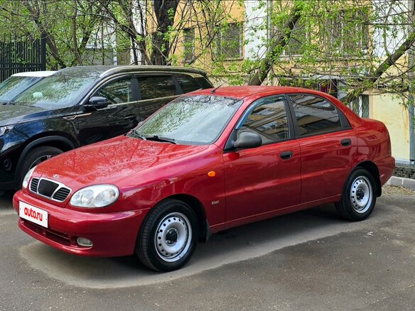 2008 Daewoo Lanos, красный, 450000 рублей - вид 3