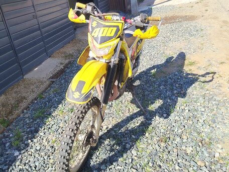 2002 Suzuki DR-Z 400, жёлтый, 305000 рублей, вид 3
