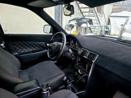 2012 Lada (ВАЗ) Priora I, чёрный, 320000 рублей, вид 3