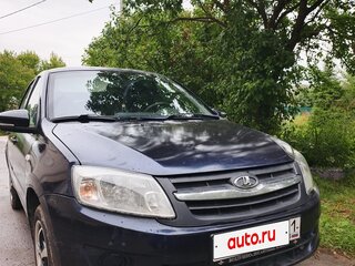 2012 Lada (ВАЗ) Granta I, серый, 340000 рублей, вид 3