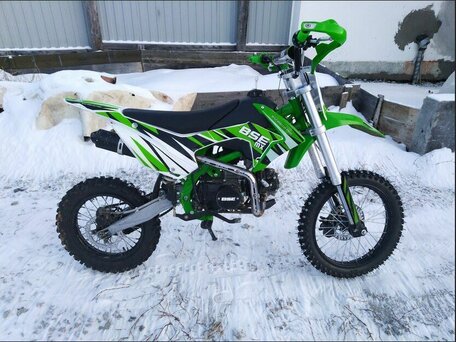 2018 BSE MX 125, зелёный, 63000 рублей, вид 2