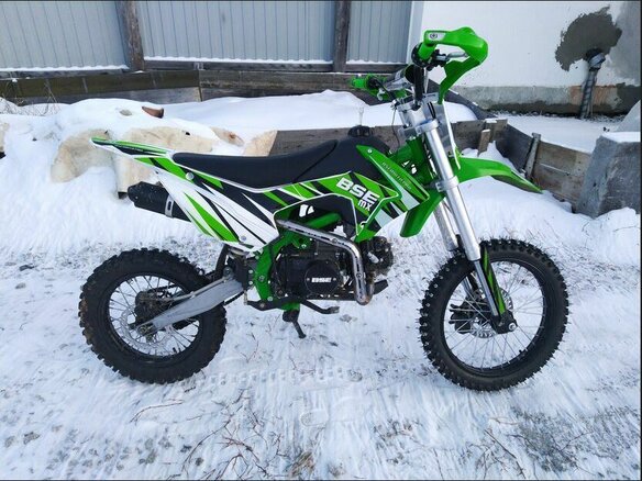 2018 BSE MX 125, зелёный, 63000 рублей - вид 1