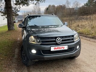 2013 Volkswagen Amarok Double Cab full-time I, серый, 1400000 рублей, вид 3