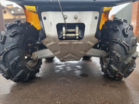 2013 BRP Can-Am Outlander 500, жёлтый, 800000 рублей - вид 8