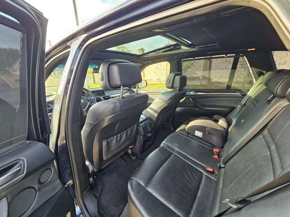 2009 BMW X5 30d II (E70), синий, 1610000 рублей - вид 6