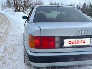 1991 Audi 100 IV (C4), серебристый, 350000 рублей, вид 4