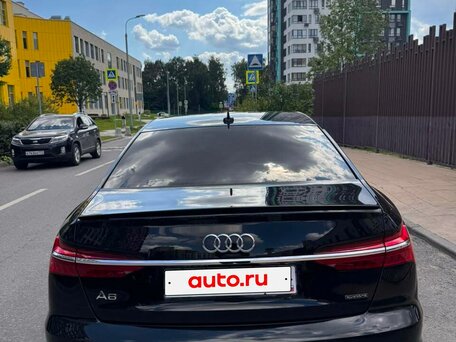 2019 Audi A6 45 TDI V (C8), чёрный, 4250000 рублей, вид 5