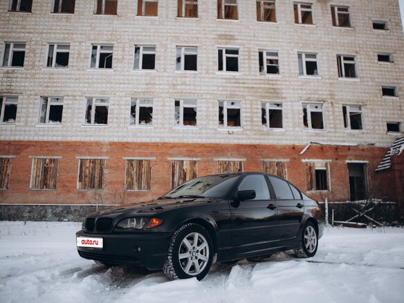 2003 BMW 3 серии 318i IV (E46) Рестайлинг, чёрный, 750000 рублей