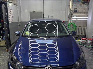 2010 Volkswagen Golf VI, синий, 610000 рублей, вид 3