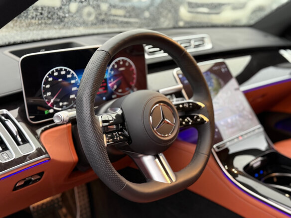 2025 Mercedes-Benz S-Класс 500 Long 4MATIC VII (W223), чёрный, 14090000 рублей - вид 6