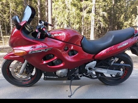 2000 Suzuki GSX 750F Katana, красный, 285000 рублей, вид 3