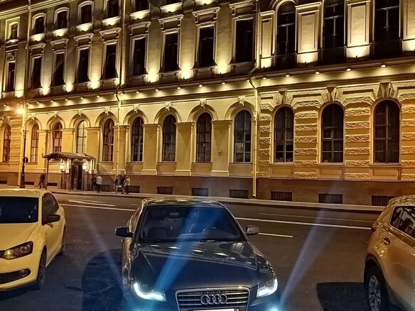 2011 Audi A4 IV (B8), синий, 1100000 рублей - вид 1