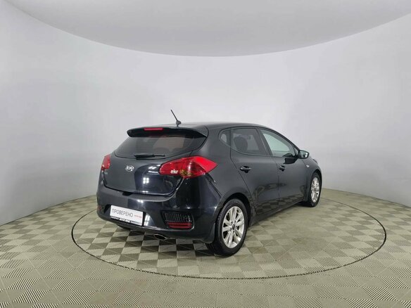 2016 Kia Ceed II Рестайлинг, чёрный - вид 4