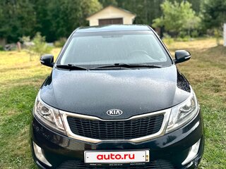 2014 Kia Rio 6-speed III, чёрный, 890000 рублей, вид 5