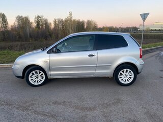 2002 Volkswagen Polo IV, серебристый, 244000 рублей, вид 4