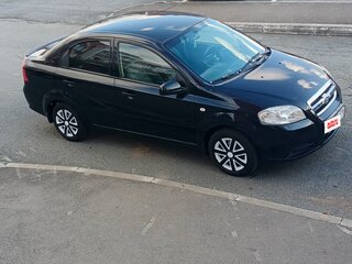 2011 Chevrolet Aveo I Рестайлинг, чёрный, 499000 рублей, вид 1