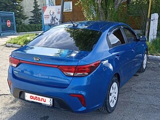 2017 Kia Rio IV, синий, 1200000 рублей, вид 3