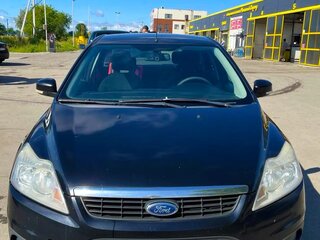 2010 Ford Focus II Рестайлинг, чёрный, 550000 рублей, вид 2