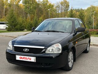 2011 Lada (ВАЗ) Priora I, чёрный, 435000 рублей, вид 1