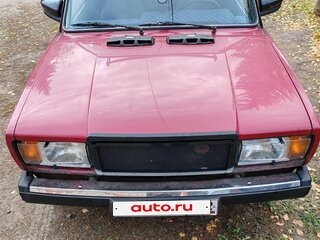2007 Lada (ВАЗ) 2107, красный, 220000 рублей, вид 1