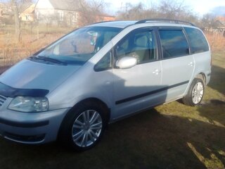 2002 Volkswagen Sharan I Рестайлинг, серебристый, 220000 рублей, вид 1