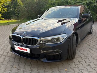 2018 BMW 5 серии 520d xDrive VII (G30/G31/G38), чёрный, 2650000 рублей, вид 1