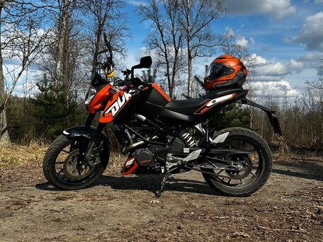 2014 KTM 125 Duke, оранжевый, 235000 рублей, вид 2