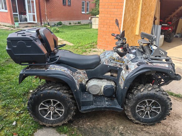 2021 Stels ATV-600YS Leopard, зелёный, 600000 рублей - вид 4