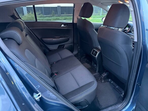 2021 Kia Sportage IV Рестайлинг, синий, 2490000 рублей - вид 18