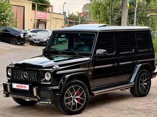 2013 Mercedes-Benz G-Класс AMG 63 AMG I (W463) Рестайлинг 2, чёрный, 7450000 рублей, вид 3