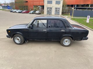 2008 Lada (ВАЗ) 2107, чёрный, 165000 рублей, вид 4