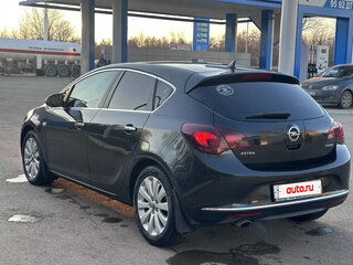 2014 Opel Astra J Рестайлинг, чёрный, 675000 рублей, вид 2