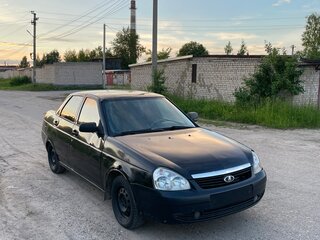 2007 Lada (ВАЗ) Priora I, чёрный, 75000 рублей, вид 3