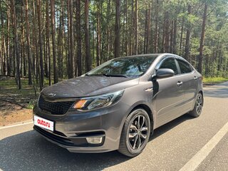 2017 Kia Rio III Рестайлинг, серый, 1350000 рублей, вид 1