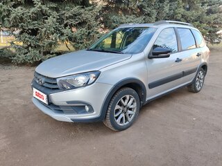 2019 Lada (ВАЗ) Granta Cross I Рестайлинг, серебристый, 799999 рублей, вид 3
