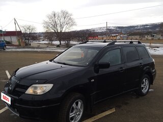 2004 Mitsubishi Outlander I, чёрный, 450000 рублей, вид 1