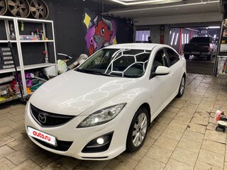 2010 Mazda 6 II (GH) Рестайлинг, белый, 1000000 рублей, вид 1