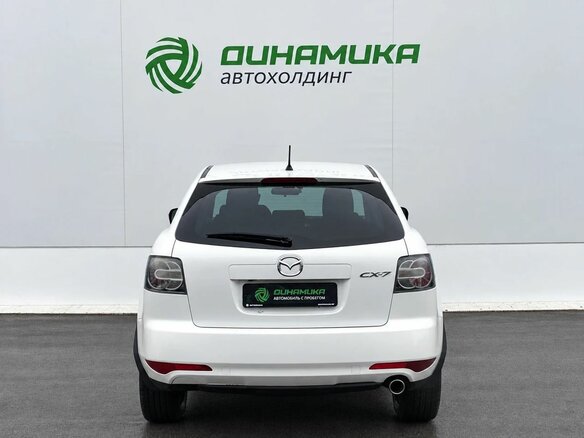 2012 Mazda CX-7 I Рестайлинг, белый, 1010000 рублей - вид 5
