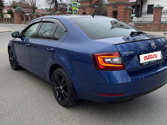 2019 Skoda Octavia III (A7) Рестайлинг, синий - вид 12
