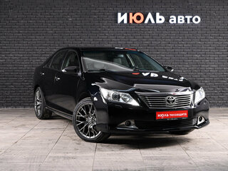 2012 Toyota Camry VII (XV50), чёрный, 1970000 рублей, вид 3