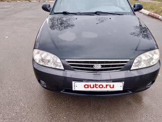 2007 Kia Spectra I Рестайлинг 2, чёрный, 370000 рублей, вид 1