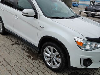 2015 Mitsubishi ASX I Рестайлинг, белый, 1150000 рублей, вид 4