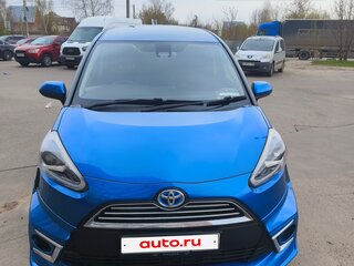 2017 Toyota Sienta II, синий, 1095000 рублей, вид 2
