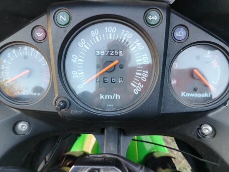 2008 Kawasaki Ninja 250R, зелёный, 260000 рублей, вид 3