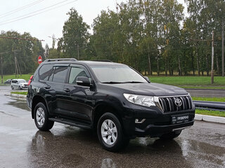 2019 Toyota Land Cruiser Prado 150 Series Рестайлинг 2, чёрный, 4143000 рублей, вид 3