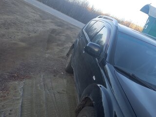 2008 Mitsubishi Outlander II, чёрный, 1200000 рублей, вид 3